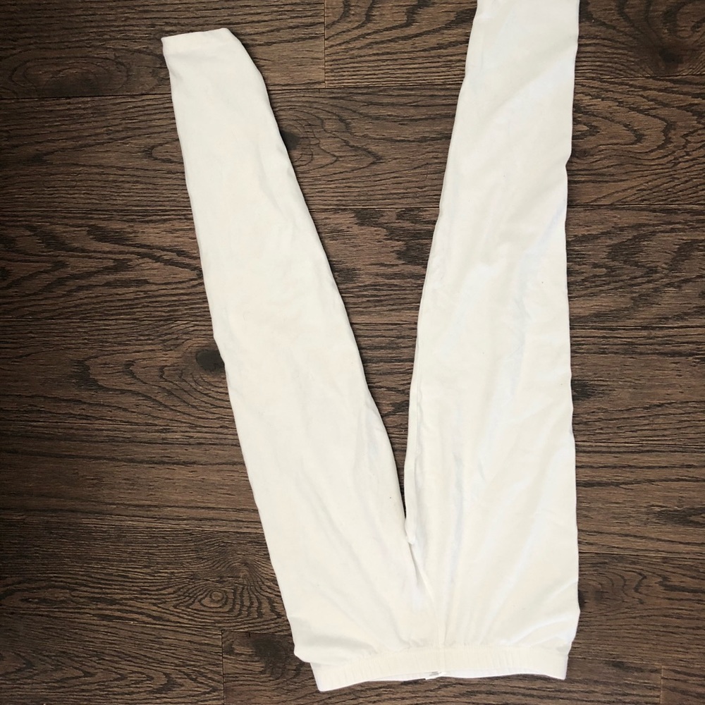 White tights